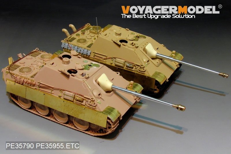 Voyager Model PE35955 WWII Jagdpanther G1 Version For MENG TS-039 1/35 – immagine 15