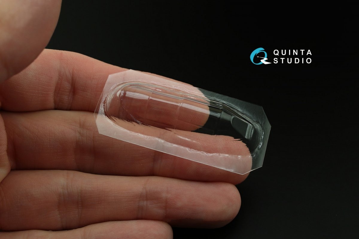 Quinta Studio QC48066 La-5FN vacuformed clear canopy, 1 pcs, (for Zvezda kit) 1/48 – immagine 5
