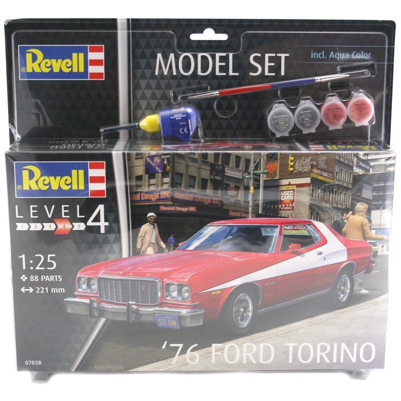 Revell 67038 Coffret de maquette Ford Torino 76 (1/25) – image 2