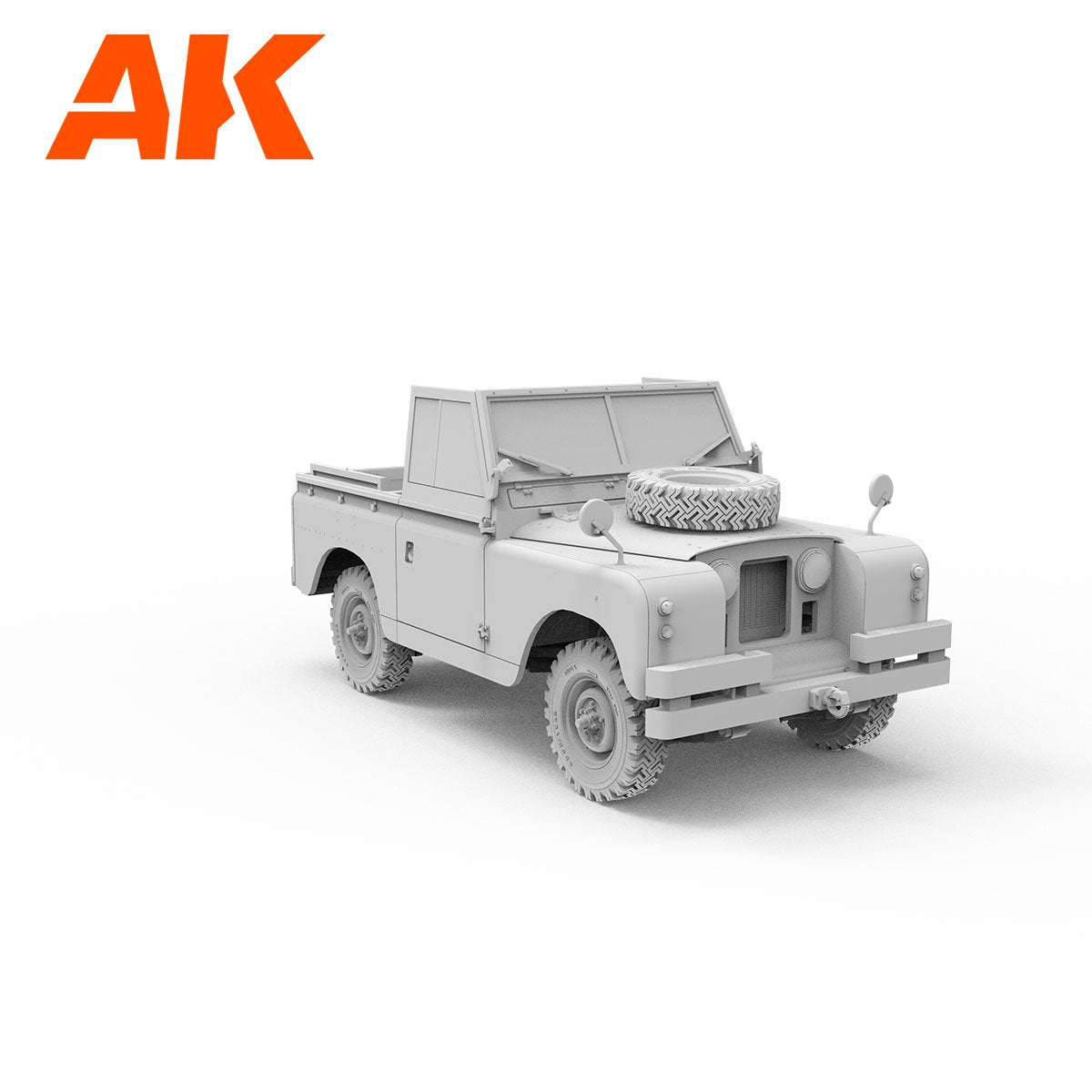 AK Interactive AK35012 LAND ROVER 88 SERIES IIA ROVER 8 1/35 – zdjęcie 5