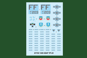 Hobby Boss 81722 USAF YF-23 1/48 – Bild 3