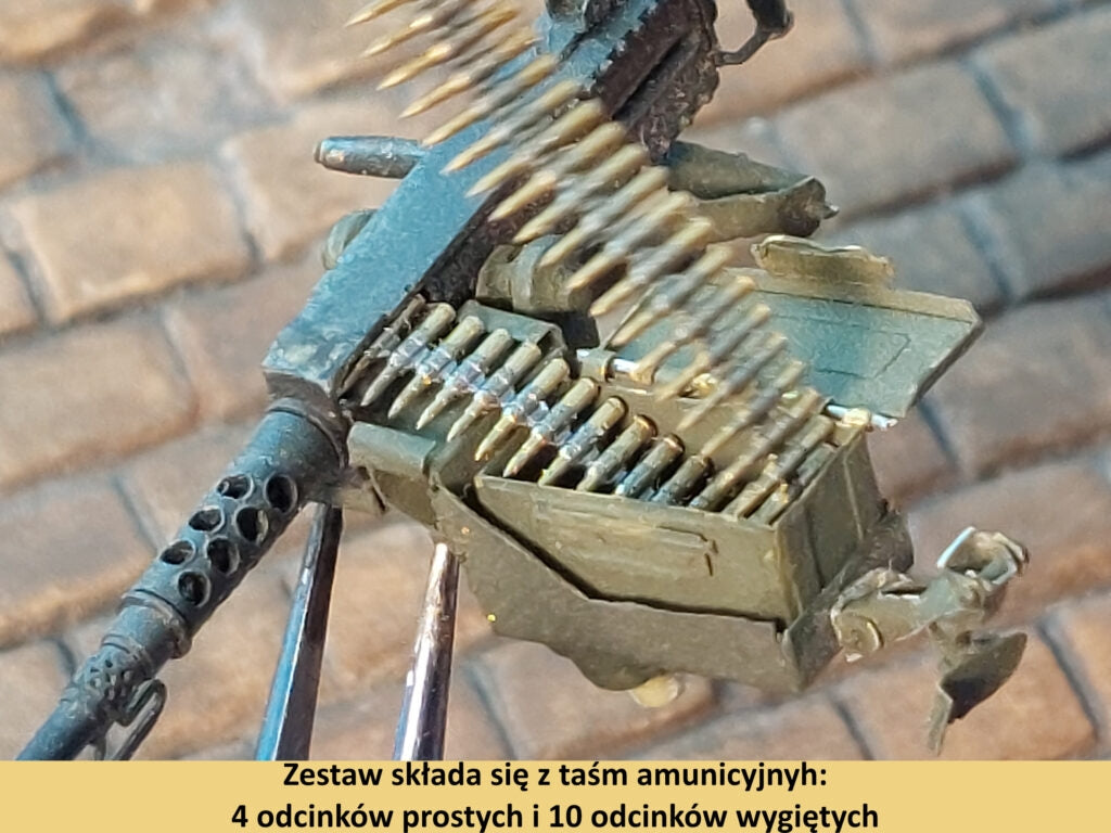 Point of no Return 3524055 Elastyczne taśmy amunicyjne 0,5 &amp;quot; / Flexible Ammunition Belts 1/35 – immagine 4