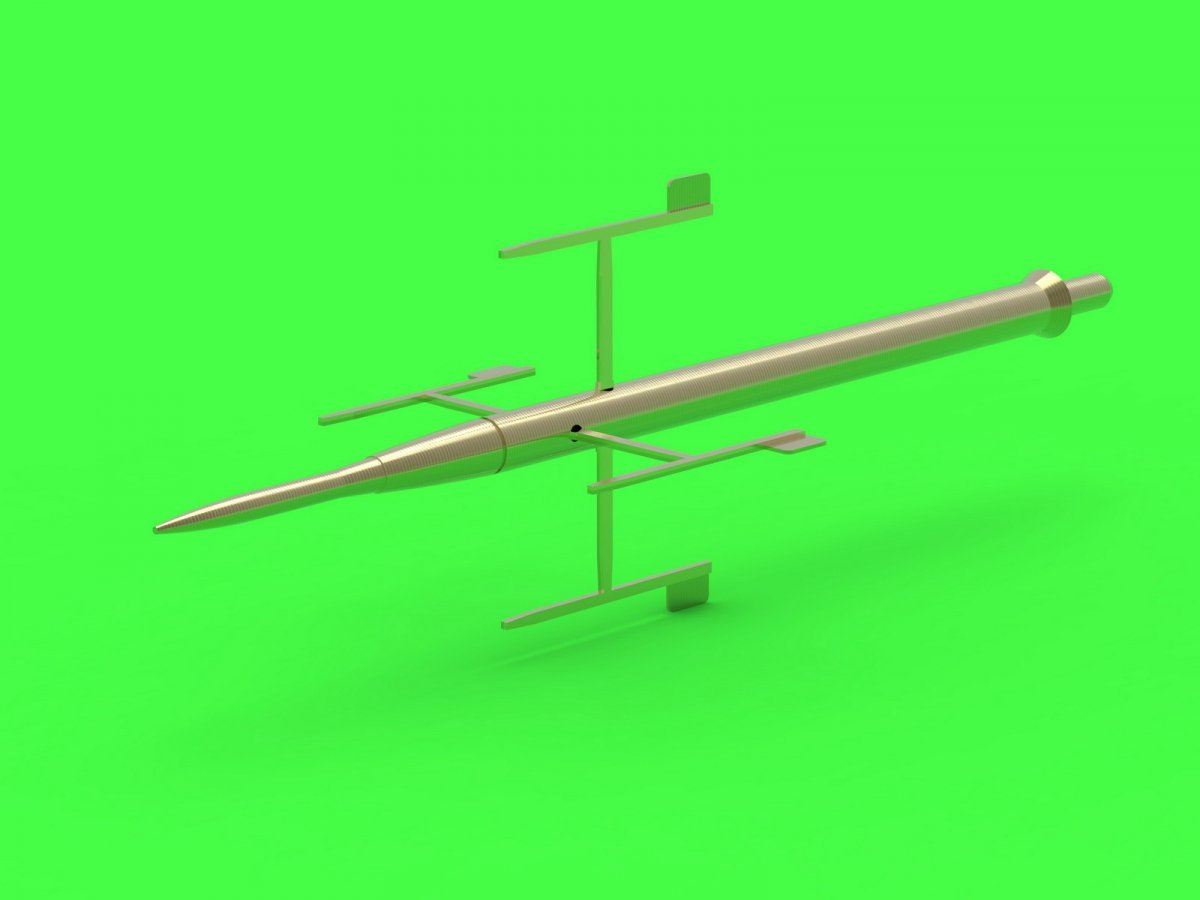 Master AM-48-144 F-16XL / F-CK-1 Prototypes Pitot Tube &amp;amp; AOA Probes 1/48 – imagen 3