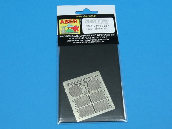 Aber 35G25 Grilles for german self proppeled gun Sd.Kfz.186 Jagdtiger 1/35 – Bild 3