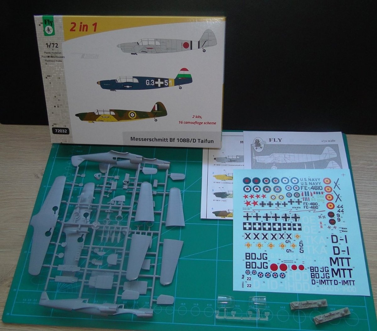 Fly 72032 Messerschmitt Bf 108B/D Taifun 1/72 – imagen 2