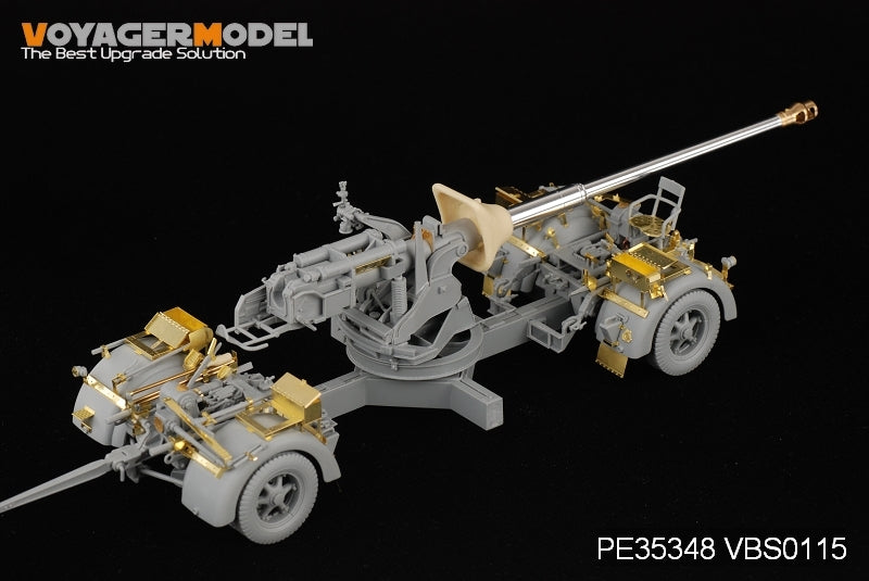 Voyager Model PE35348 WWII German PaK 43/3 L/71 mit Behelfslafette For DRAGON 6522 1/35 – Bild 4