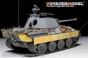 Voyager Model PE35983 WWII German Panther D Tank Late version Basic For TAKOM 2104 1/35 – image 9