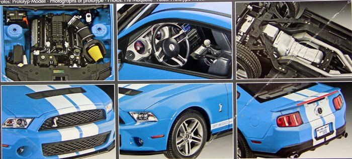 Revell 07089 2010 Ford Shelby GT500 1/12 – Bild 4