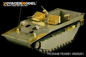 Maquette Voyager PE35448 WWII US LVT-4 Water Buffalo Landing Vehicle Chenillé de base pour AFV CLUB 35205 1/35  – image 2