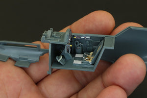 Quinta Studio QD48087 Bf 109E-4/E-7 3D-Printed &amp;amp; coloured Interior on decal paper (for Eduard kit) 1/48 – zdjęcie 10