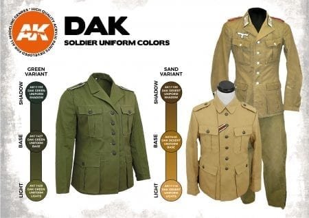 AK Interactive AK11628 DAK SOLDIERS UNIFORM COLORS – Bild 3