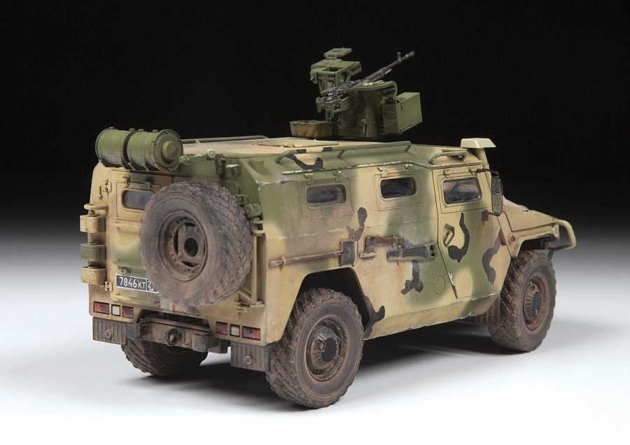 Zvezda 3683 Tigr-M with remote controlled turret Arbalet-DM 1/35 – image 4