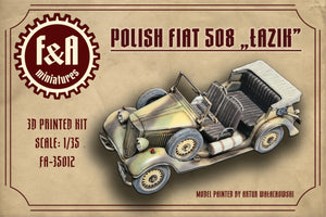 F&amp;amp;A Miniatures FA-35012 Fiat 508 Łazik 1/35