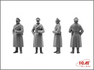 ICM DS4801 WWII Luftwaffe Airfield ( Messerschmitt Bf-109F-4, Henschel Hs-126 B-1, German Luftwaffe Pilots and Groun ) 1/48 – immagine 3
