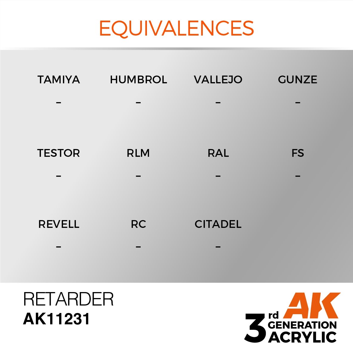 AK Interactive AK11231 RETARDER – AUXILIARY 17ml – Bild 3