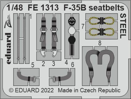 Eduard BIG49357 F-35B ITALERI 1/48 – Bild 4