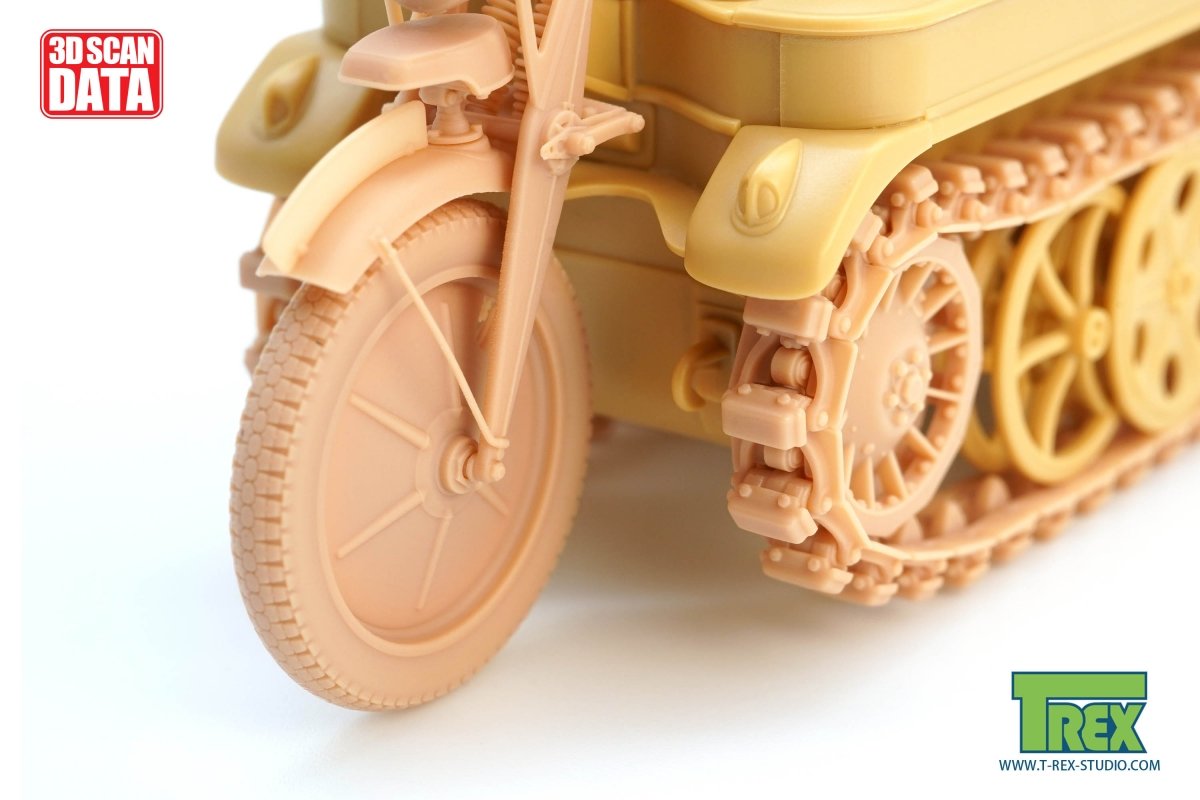 T-Rex Studio TR85059 Kettenkaraftrad Tracks w/Sprockets, Wheels Type 1 1/35 – Bild 2