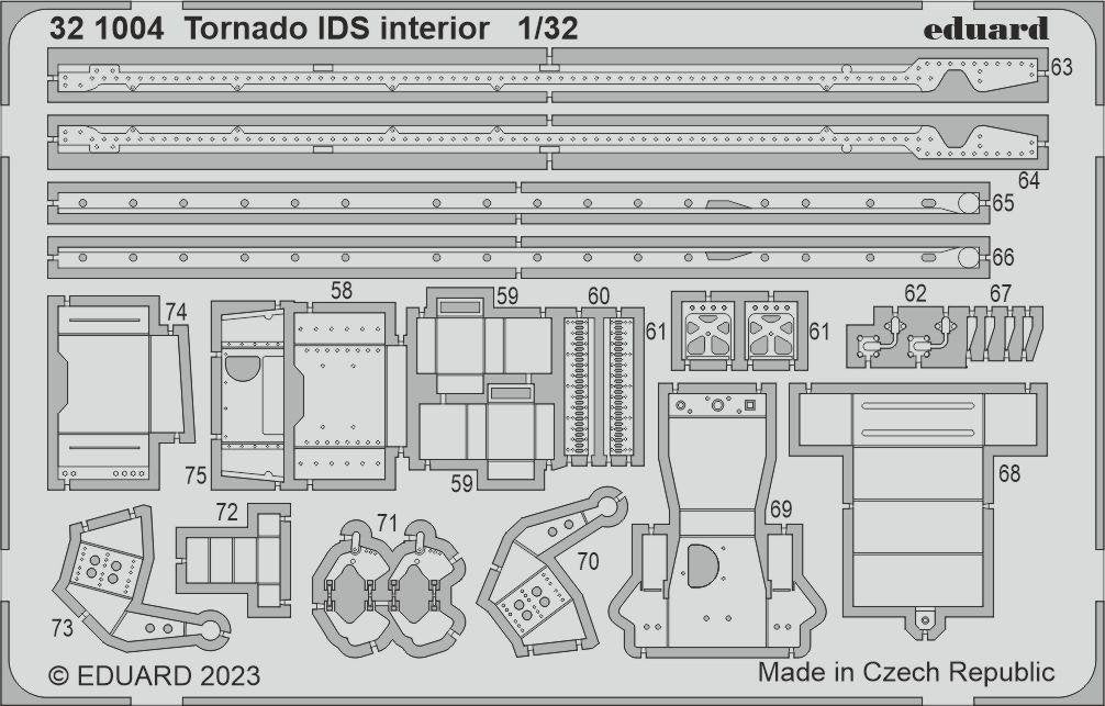 Eduard BIG33150 Tornado IDS ITALERI 1/32 – immagine 7