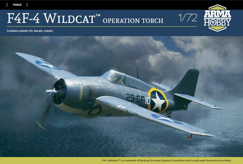 Arma Hobby 70065 F4F-4 Wildcat Operation Torch 1/72 – Bild 2