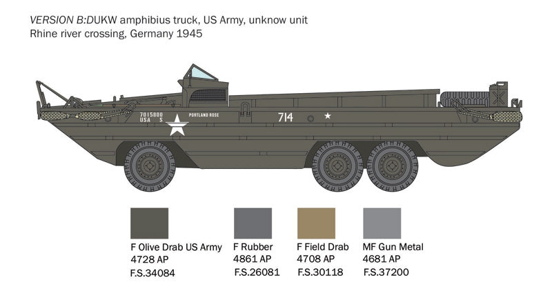 Italeri 6392 DUKW 1/35 – immagine 7
