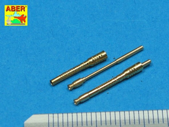Aber A32005 Set of 2 barrels for German 13mm aircraft machine guns MG 131 (early type) 1/32 – immagine 3