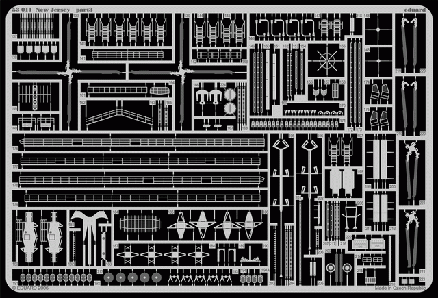 Eduard 53011 New Jersey 1/350 TAMIYA – image 3