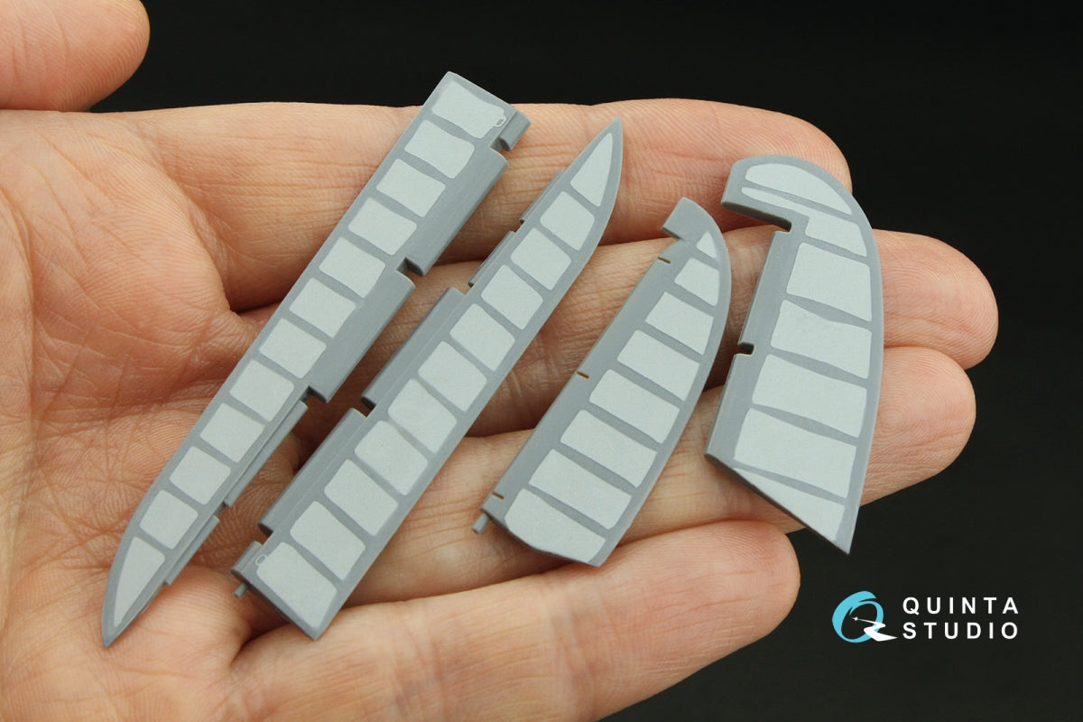 Quinta Studio QP32018 Control surface for Macchi Mc.202 Folgore (Italeri) 1/32 – Bild 6