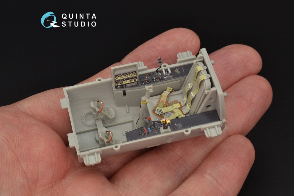 Quinta Studio QD32059 Me-262A 3D-Printed &amp;amp; coloured Interior on decal paper (for Trumpeter kit) 1/32 – Bild 7