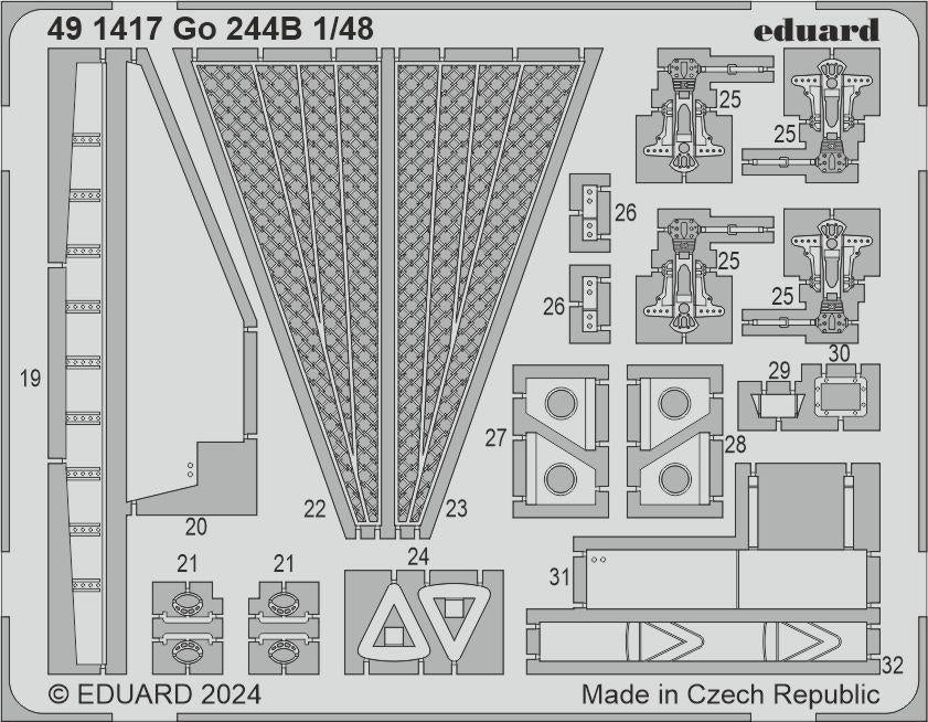 Eduard BIG49404 Go 244B ICM 1/48 – image 3