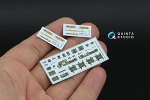 Quinta Studio QD48611 A6M2-K Zero 3D-Printed &amp;amp; coloured Interior on decal paper (Eduard) 1/48 – immagine 10