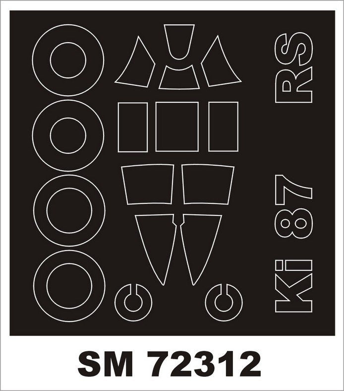Montex SM72312 Ki-87 RS MODEL 1/72
