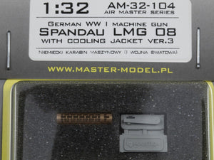 Master AM-32-104 German WWI Machine Gun Spandau LMG 08 with Cooling Jacket ver.3 1/32 – Bild 6