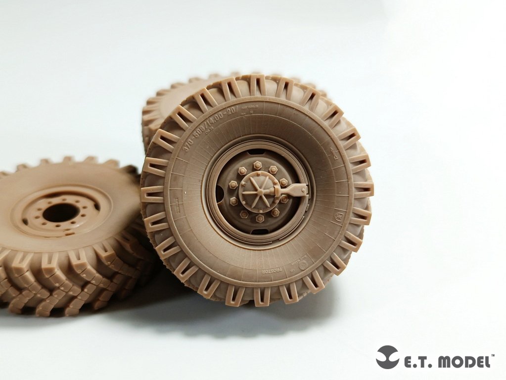 Roues lestées pour camion russe URAL-4320 (impression 3D) ET Model P35-116, compatibles avec la maquette TRUMPETER au 1/35 – image 6