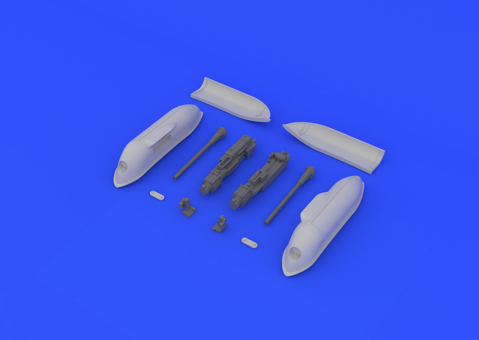 Eduard 632035 Bf 109G cannon pods 1/32 (Revell) – zdjęcie 5