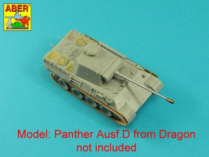 Grilles Aber 72A16 pour German Panther, Ausf.A/D / PzKpfw. V, Ausf.A/D, Panther - Grilles 1/72 – image 7