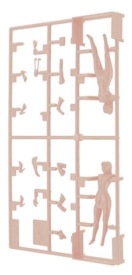 Hasegawa FC01 29101 80’s Bubbly Girls Figure 1/24 – zdjęcie 5
