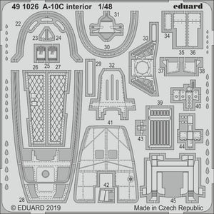 Eduard 491026 A-10C interior 1/48 ITALERI – Bild 2
