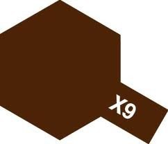 Tamiya X9 Brown (81509) Acrylic paint 10ml – immagine 2