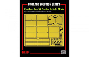 Rye Field Model 2045 Panther Ausf.G Fender &amp;amp; Side Skirt - Upgrade Solution 1/35 – imagen 2