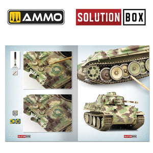 Ammo of Mig 6529 SOLUTION BOOK 23 - How to Paint WWII German Late War Vehicles (Multilingual Book) – zdjęcie 3