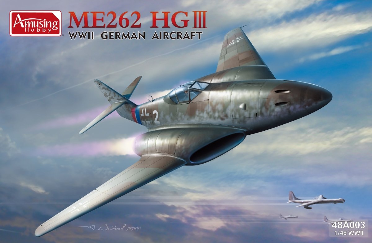 Amusing Hobby 48A003 Messerschmitt Me 262 HGIII 1/48