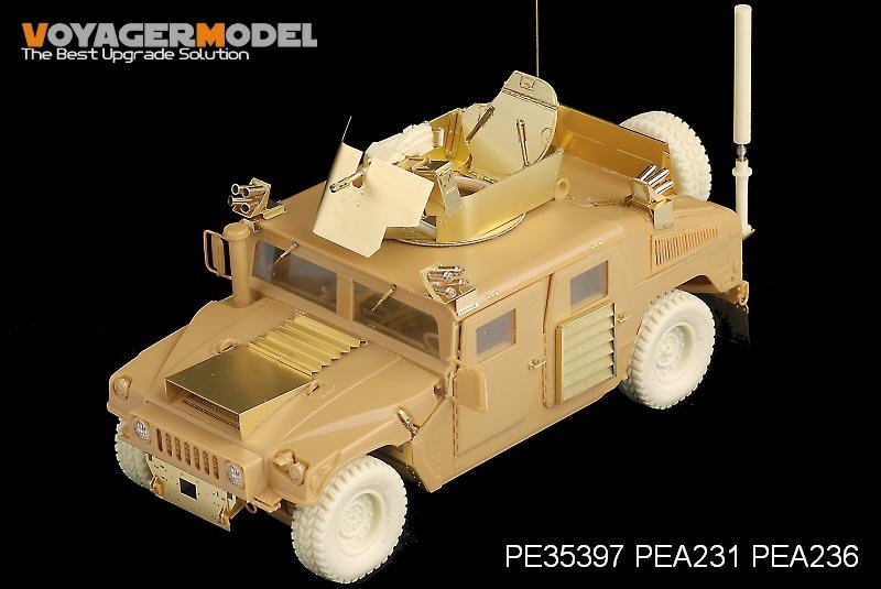 Voyager Model PE35397 Modern USMC HUMVEE M1114 w/CIP/smoke discharge for Bronco 35080 1/35 – Bild 11