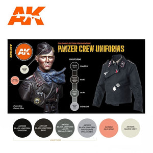 AK Interactive AK11622 PANZER CREW UNIFORMS – immagine 2