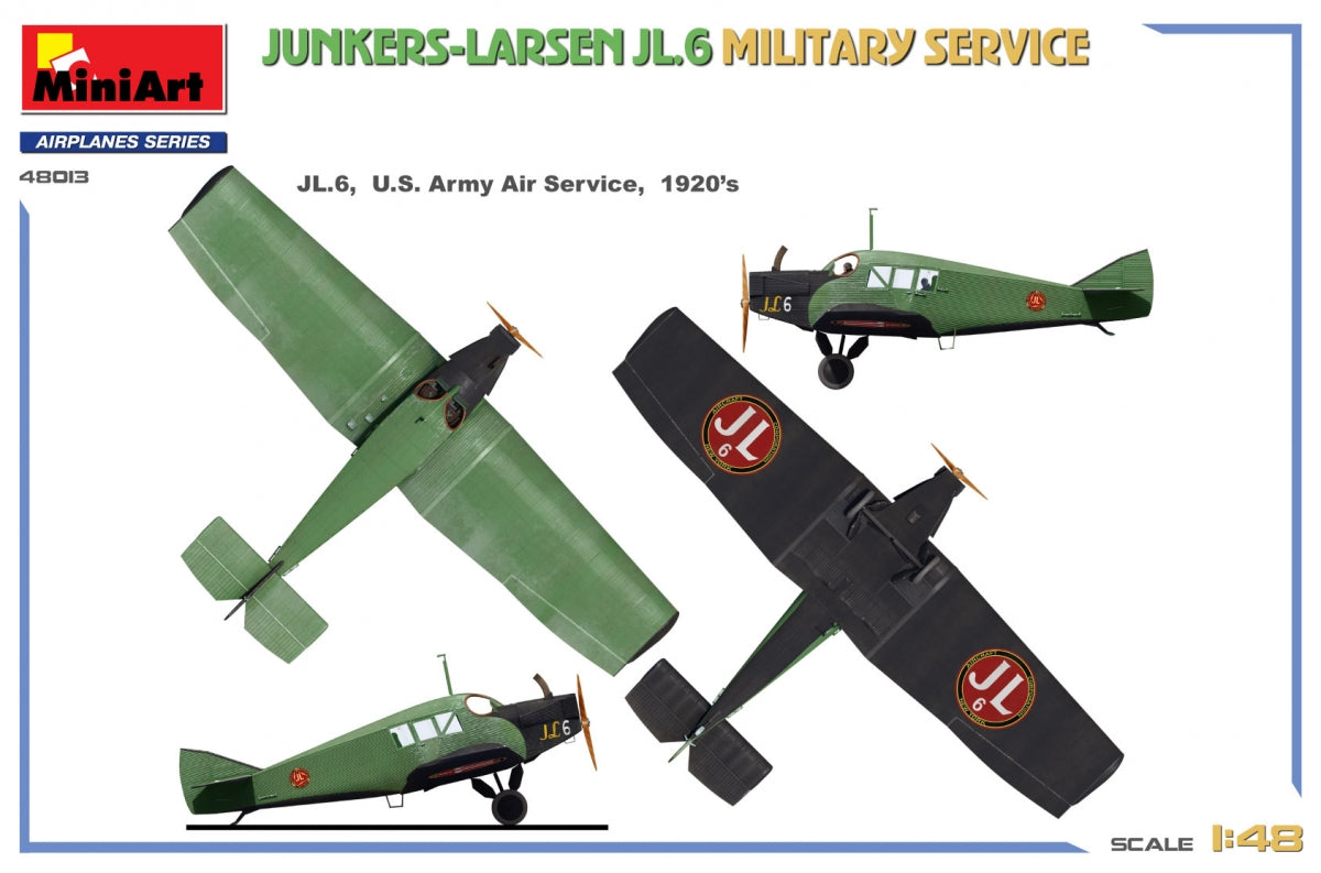 MiniArt 48013 Junkers-Larsen JL.6 1/48 – zdjęcie 3