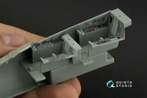 Quinta Studio QD48415 F-15D 3D-Printed coloured Interior on decal paper (Academy) 1/48 – immagine 11