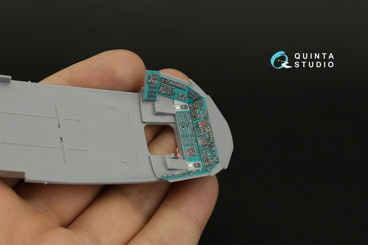 Quinta Studio QDS-48339 Mi-8MT 3D-Printed &amp;amp; coloured Interior on decal paper (Zvezda) (Small version) 1/48 – immagine 9