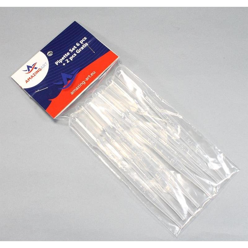 Amazing Art 18659 Coffret de pipettes 8 pièces 3 ml