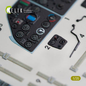 KELIK K35004 MI-4 INTERIOR 3D DECALS FOR TRUMPETER KIT 1/35 – Bild 3