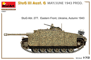 MiniArt 72107 StuG III Ausf. G MAY/JUNE 1943 PROD. 1/72 – immagine 5