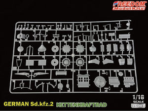 Freedom 16001 Sd.Kfz. 2 Kettenkraftrad Typ HK 101 1/16 – immagine 6